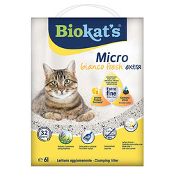 Biokats - Biokats Micro Bianco Fresh Extra Kedi Kumu 6 Lt