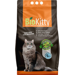 Bio Kitty - BioKitty Marsilya Sabunlu Tozsuz İnce Taneli Topaklanan Kedi Kumu 5 Lt