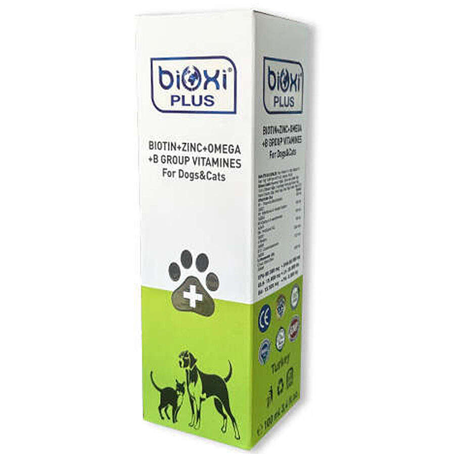 Bioxi Plus Biotin Zinc Omega B Vitamini 100 ML