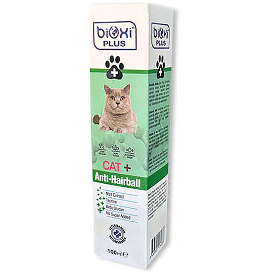 Bioxi Plus Cat Anti-Hairball Kedi Tüy Yumağı Kontrol Malt 100 ML - 1