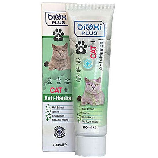 Bioxi Plus Cat Anti-Hairball Kedi Tüy Yumağı Kontrol Malt 100 ML - 2