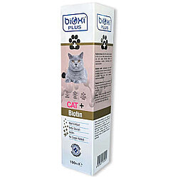 Bioxi Plus Cat Biotin Kedi Biotin Malt 100 ML - Bioxi Plus