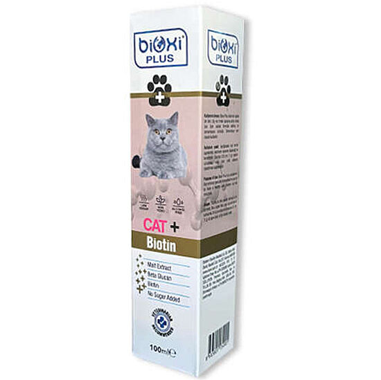 Bioxi Plus Cat Biotin Kedi Biotin Malt 100 ML - 1