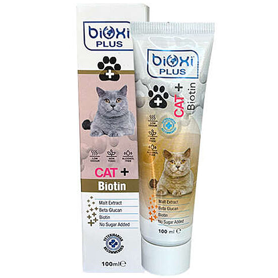 Bioxi Plus Cat Biotin Kedi Biotin Malt 100 ML - 2