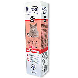 Bioxi Plus Cat Multi-Vitamins Kedi Multi Vitamin Malt 100 ML - Bioxi Plus