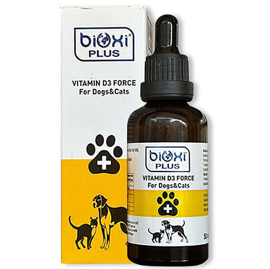 Bioxi Plus Vitamin D3 Force Kedi Ve Köpek Vitamini 50 ML - 2