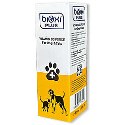 Bioxi Plus Vitamin D3 Force Kedi Ve Köpek Vitamini 50 ML - Bioxi Plus