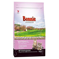 Bonnie - Bonnie Kitten Chicken Tavuk Etli Kedi Maması 1,5 Kg