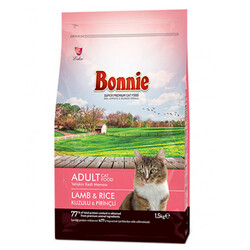 Bonnie - Bonnie Lamb Rice Kuzu Etli Kedi Maması 1,5 Kg