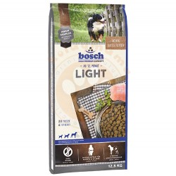 Bosch - Bosch Light Glutensiz Düşük Kalorili Köpek Maması 12,5 Kg + 4 Adet Temizlik Mendili