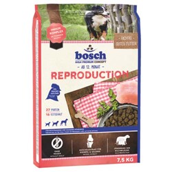 Bosch - Bosch Reproduction Glutensiz Hamile ve Emziren Köpek Maması 7,5 Kg + 3 Adet Temizlik Mendili