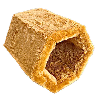 Botar Hexagon Premium Kedi Yatağı – Camel - 1