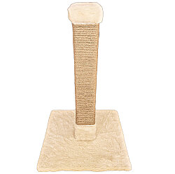 Botar Kare Tırmalama Tahtası 60 Cm – Krem - Botar