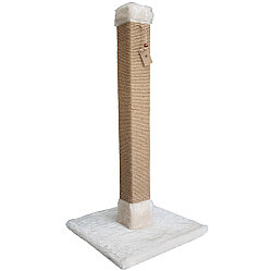 Botar Kare Tırmalama Tahtası 80 Cm – Krem - Botar