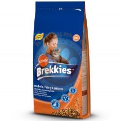 Brekkies Excel Cat Mix Tavuklu Kedi Maması 1,5 Kg + Temizlik Mendili - Brekkies