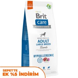 Brit Care Adult Large Breed Lamb and Rice Adult Large Breed Dry Dog Food 12 Kg. - Brit Care