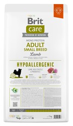 Brit Care Adult Small Breed Lamb and Rice Adult Small Breed Dry Dog Food 3 Kg. - Thumbnail