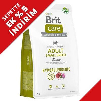 Brit Care Adult Small Breed Lamb and Rice Adult Small Breed Dry Dog Food 3 Kg. - 1