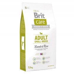 Brit Care - Brit Care Small Breed Adult Küçük Irk Kuzulu Köpek Maması 7,5 Kg + 3 Adet Temizlik Mendili