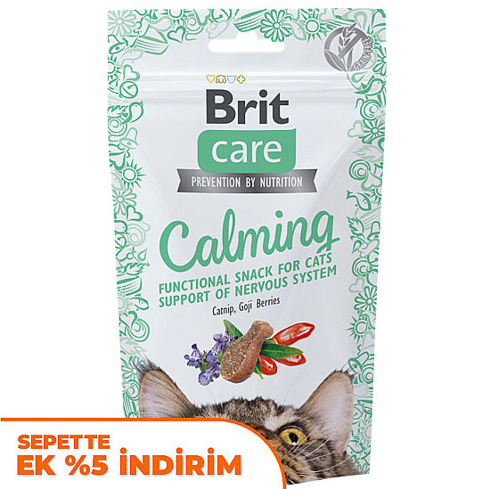 Brit Care Cat Snack Sakinleştirici Kedi Ödülü 50 Gr - 1