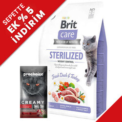 Brit Care - Brit Care Cocco Gourmand Duck Grain Free Adult Dry Cat Food 2 Kg.