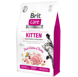 Brit Care Crazy Kitten Chicken Kitten Dry Cat Food 2 Kg. - 2