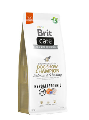 Brit Care Dog Show Champion Salmon and Herring Adult Dry Dog Food 12 Kg.