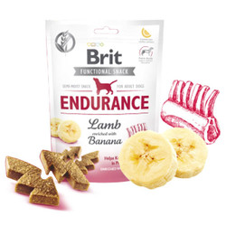 Brit Care - Brit Snack Endurance Kuzu Etli Muzlu Dayanıklılık Arttırıcı Tahılsız Köpek Ödülü 150 Gr (1)