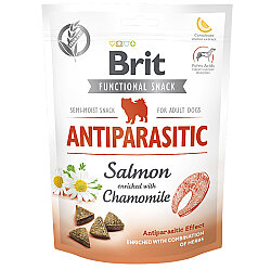 Brit Snack Antiparasitic Somon Papatya Parazit Karşıtı Tahılsız Köpek Ödülü 150 Gr - Brit Care
