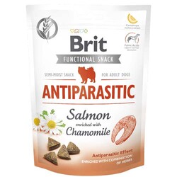 Brit Snack Antiparasitic Somon Papatya Parazit Karşıtı Tahılsız Köpek Ödülü 150 Gr - Thumbnail
