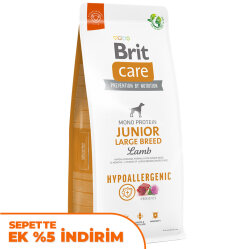 Brit Care Junior Large Kuzu Yavru Büyük Irk Köpek Maması 12 Kg - Brit Care