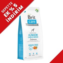 Brit Care Junior Large Somon Büyük Irk Yavru Köpek Maması 12 Kg - Brit Care