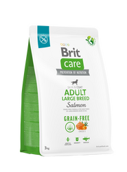 Brit Care Large Breed Salmon Grain Free Large Breed Adult Dry Dog Food 3 Kg. - Thumbnail