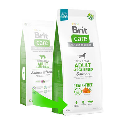 Brit Care Large Breed Somonlu Büyük Irk Tahılsız Köpek Maması 12 Kg