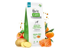 Brit Care Large Breed Somonlu Büyük Irk Tahılsız Köpek Maması 12 Kg - Thumbnail