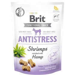 Brit Care - Brit Snack Antistress Karides Kenevir Sakinleştirici Tahılsız Köpek Ödülü 150 Gr