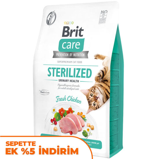 Brit Care Lilly Sensitive Digestion Grain Free Adult Dry Cat Food 2 Kg. - 1