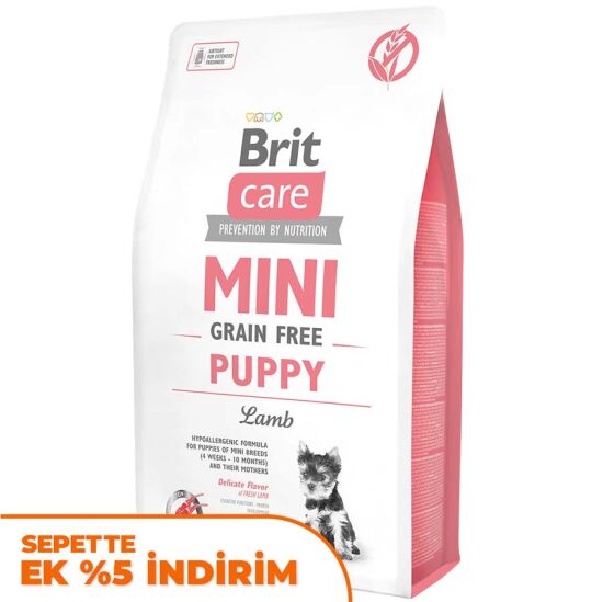 Brit Care Mini Puppy Küçük Irk Yavru Tahılsız Köpek Maması 7 Kg - 1