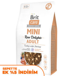 Brit Care Mini Raw Delights Hindi Etli Küçük Irk Tahılsız Köpek Maması 2 Kg - Brit Care