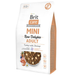 Brit Care Mini Raw Delights Hindi Etli Küçük Irk Tahılsız Köpek Maması 2 Kg - Brit Care