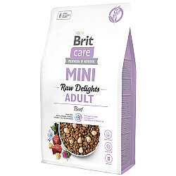 Brit Care Mini Raw Delights Sığır Etli Küçük Irk Tahılsız Köpek Maması 2 Kg - Brit Care