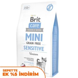 Brit Care Mini Sensitive Geyikli Küçük Irk Tahılsız Köpek Maması 2 Kg - Brit Care