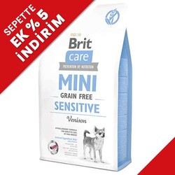 Brit Care Mini Sensitive Geyikli Küçük Irk Tahılsız Köpek Maması 2 Kg - Brit Care