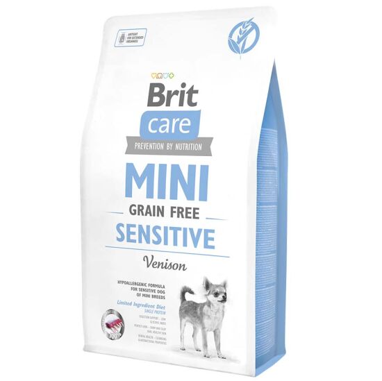 Brit Care Mini Sensitive Geyikli Küçük Irk Tahılsız Köpek Maması 2 Kg - 2
