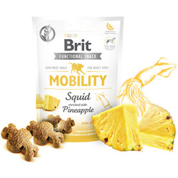 Brit Snack Mobility Kalamar ve Ananas Eklem Sağlığı Destekleyici Tahılsız Köpek Ödülü 150 Gr - Brit Care (1)