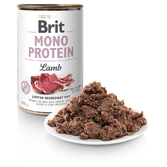 Brit Care Mono Protein Kuzu Etli Köpek Konservesi 400 Gr - 2