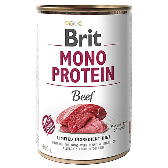 Brit Care Mono Protein Sığır Etli Köpek Konservesi 400 Gr - 1