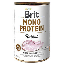 Brit Care Mono Protein Tavşan Etli Köpek Konservesi 400 Gr - Brit Care