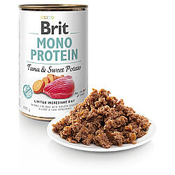 Brit Care Mono Protein Ton Balığı ve Tatlı Patetesli Köpek Konservesi 400 Gr - 2