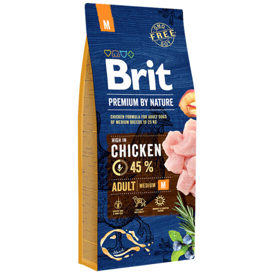 Brit Premium Medium Tavuklu Orta Irk Köpek Maması 15 Kg - 2